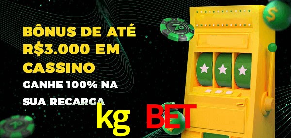 kg bet melhor bônus de depósito